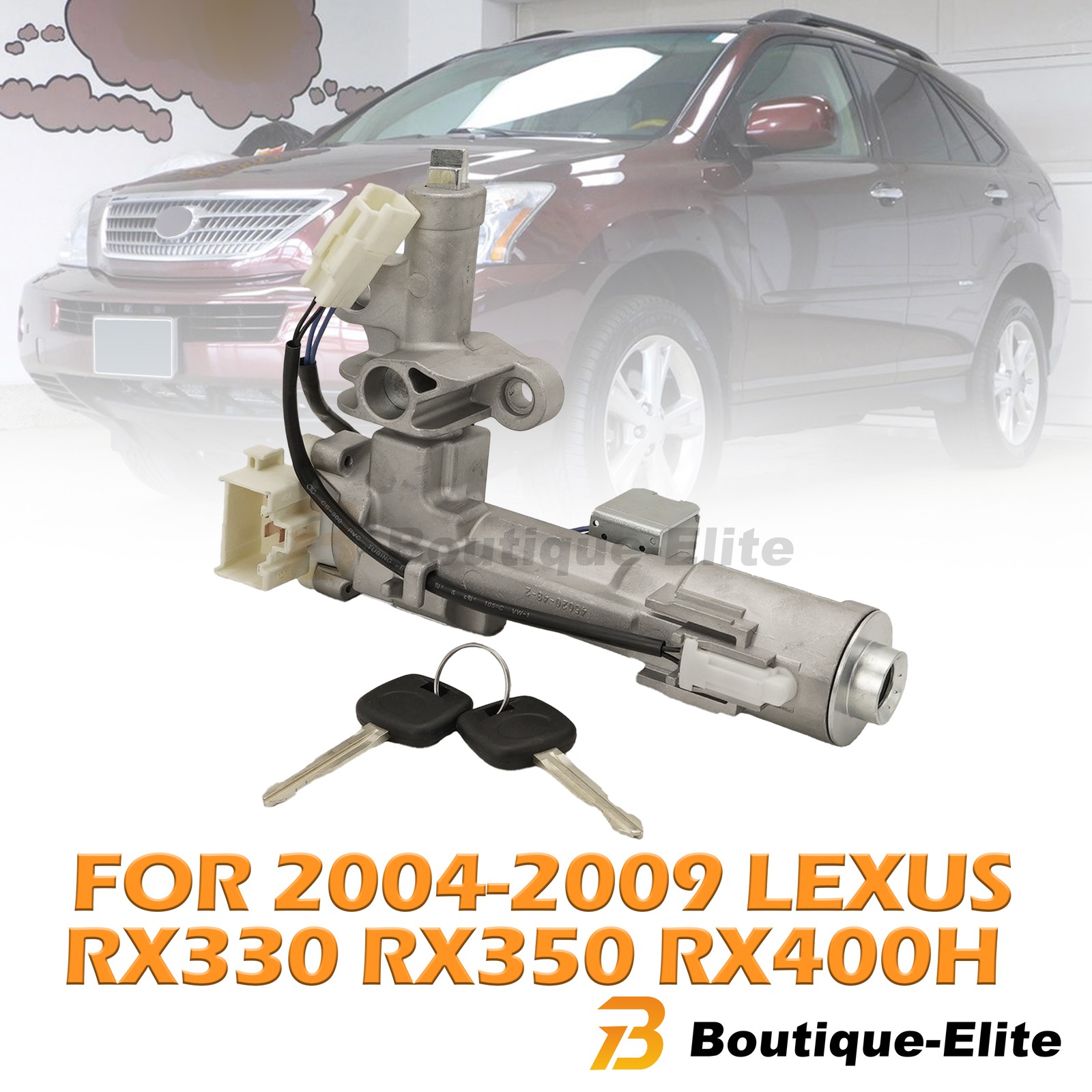 Ignition Lock Cylinder Housing Assembly For 2004-2009 Lexus RX330 RX350 RX400H