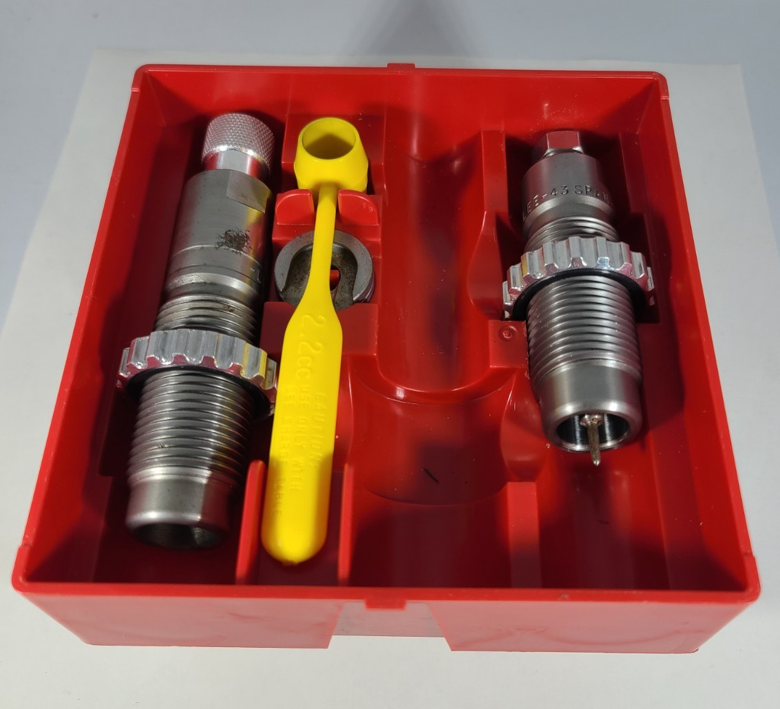 Lee Reloading 43 Spanish Full Length 2 Die Set 90765