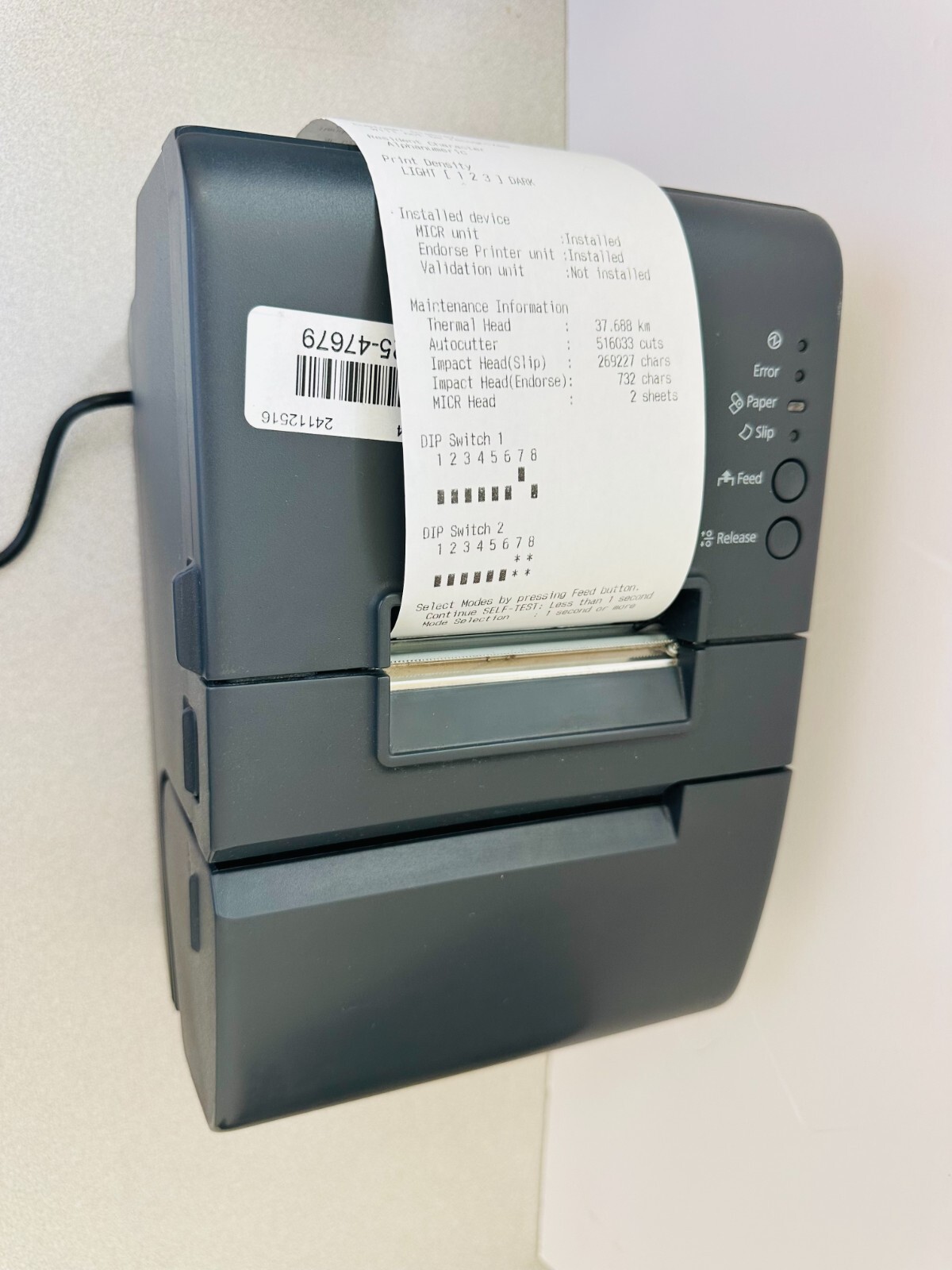 Epson TM-H6000V Multi-Function Thermal POS Receipt Printer M253B - TESTED