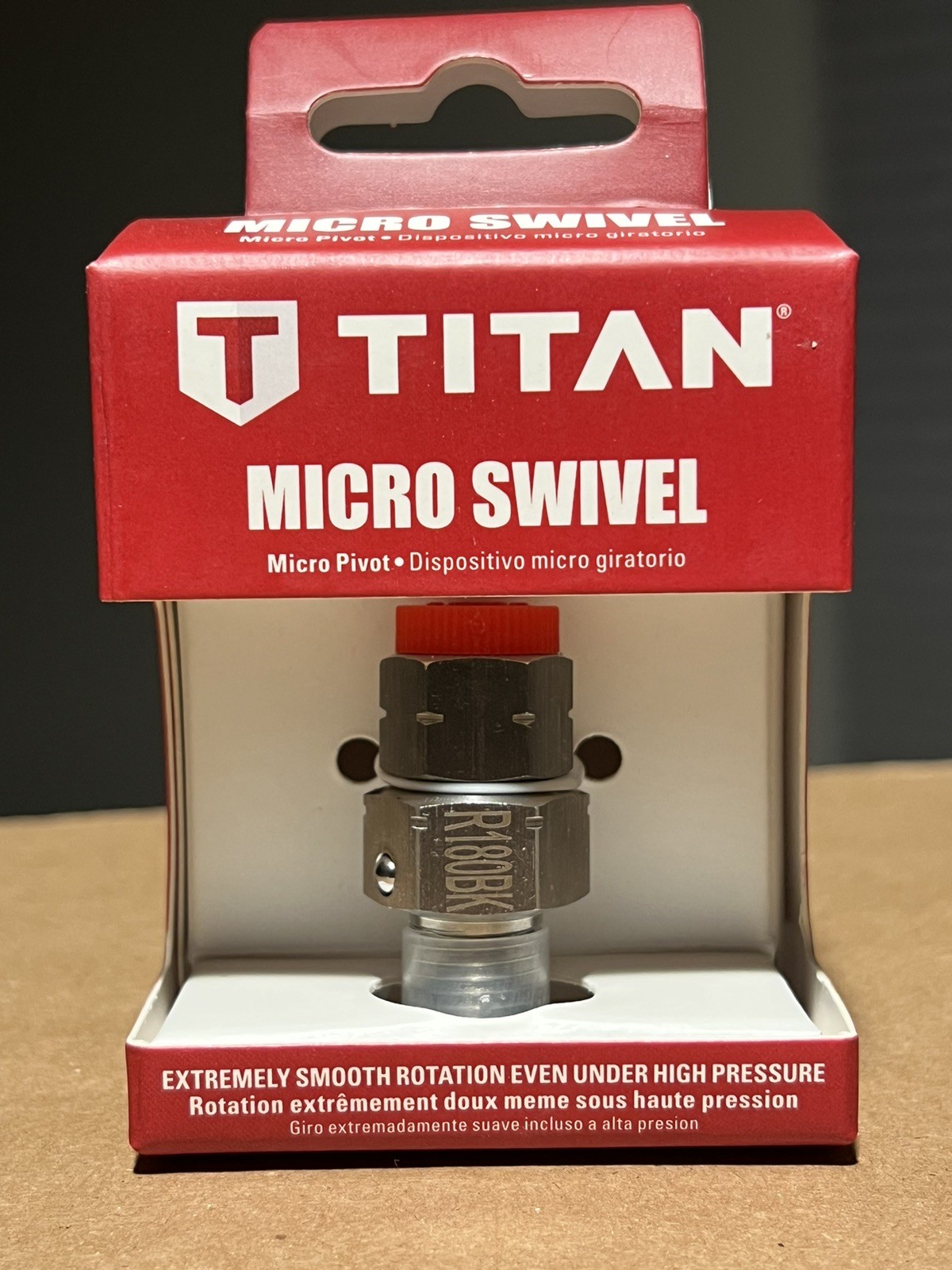 Titan 2454970 Micro Swivel 1/4" - Brand New