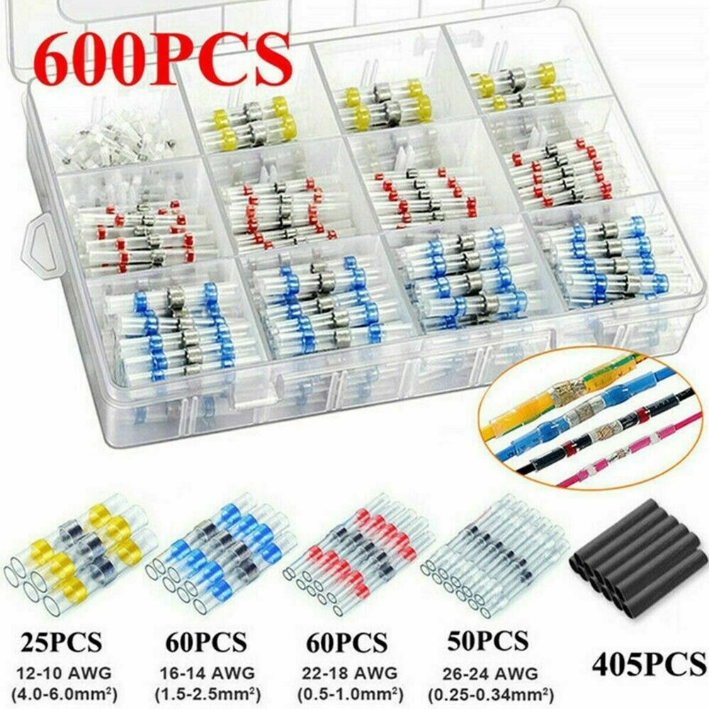 Easy and Precise Wiring with Transparent Solder Seal Sleeve Heat Shrink Tubing