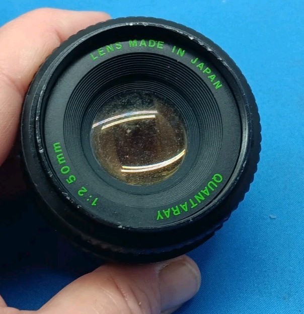 Quantaray Computerized Camera Body, Case, 3 Lenses, Flash Unit, Tint Lenses