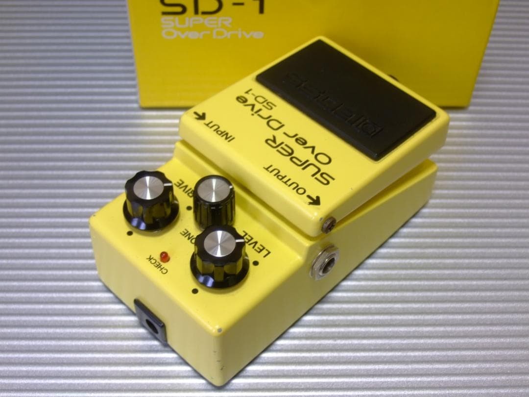 BOSS SD-1 Super OverDrive 1981 Made in Japan Guitar Pedal