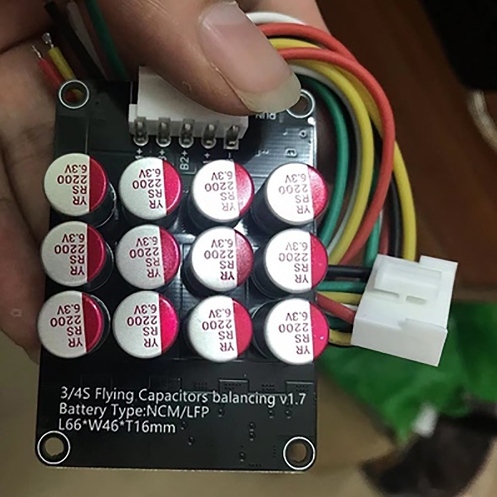 Capacitive Active-Balancer 4S Active Balancing Equaliser Board Li-ion 1.8V-4.5V