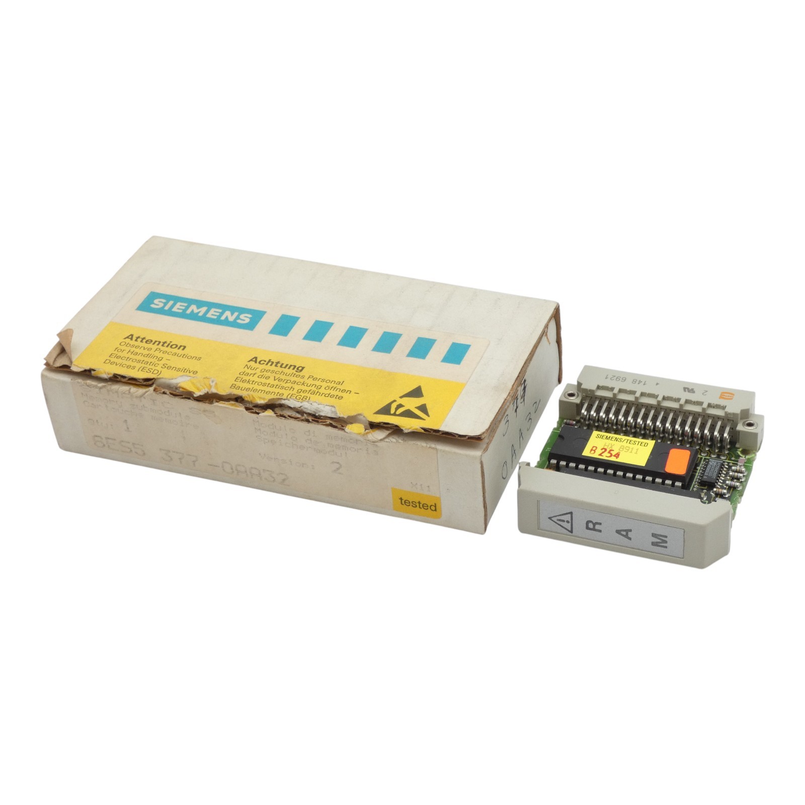 Siemens SIMATIC S5 6ES5377-0AA32 6ES5 377-0AA32 E:02 Memory Module -Unused/Original Packaging-