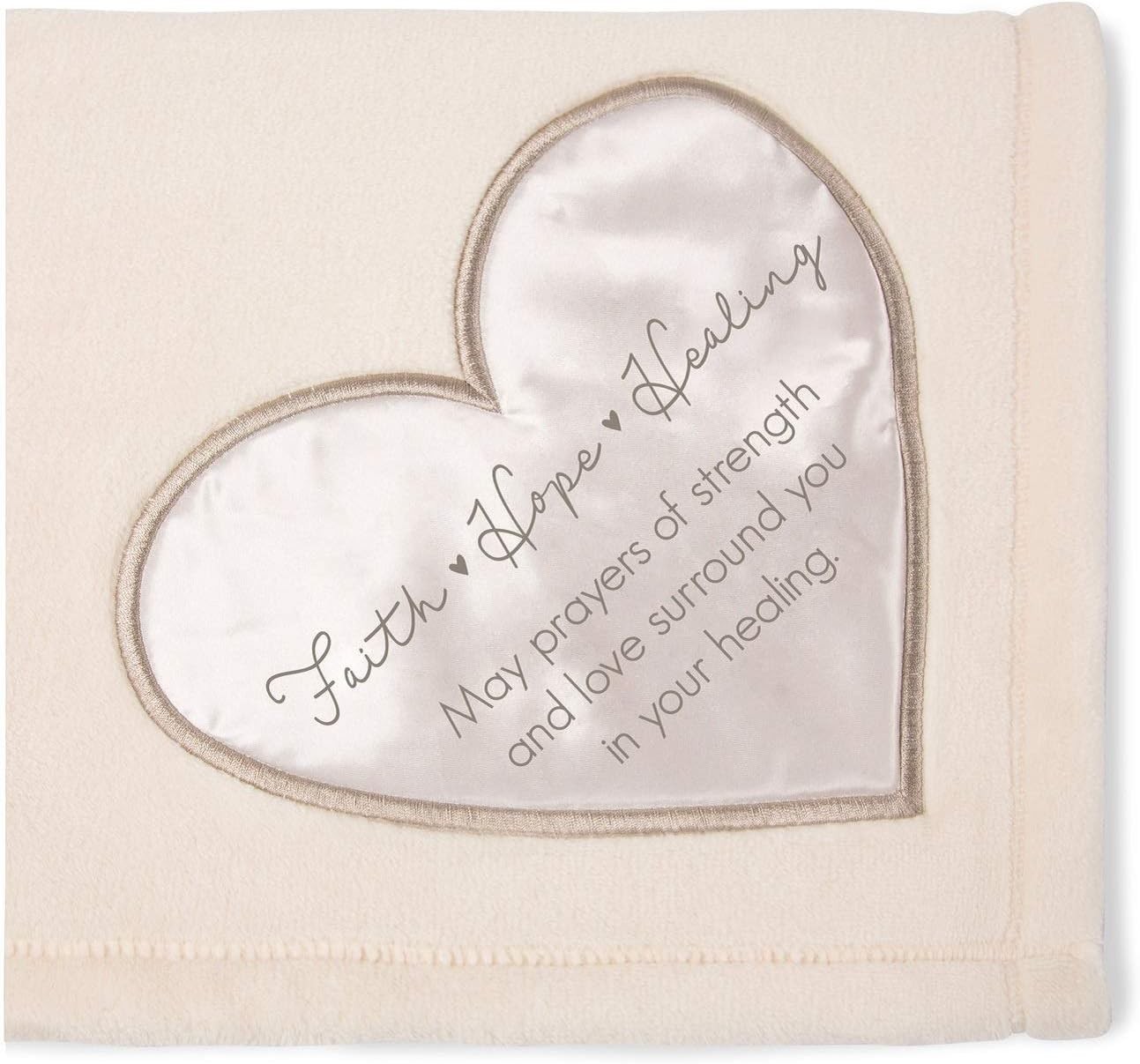 Pavilion Gift Company The Comfort Blanket 19514 50 Inch x 60 Inch, White