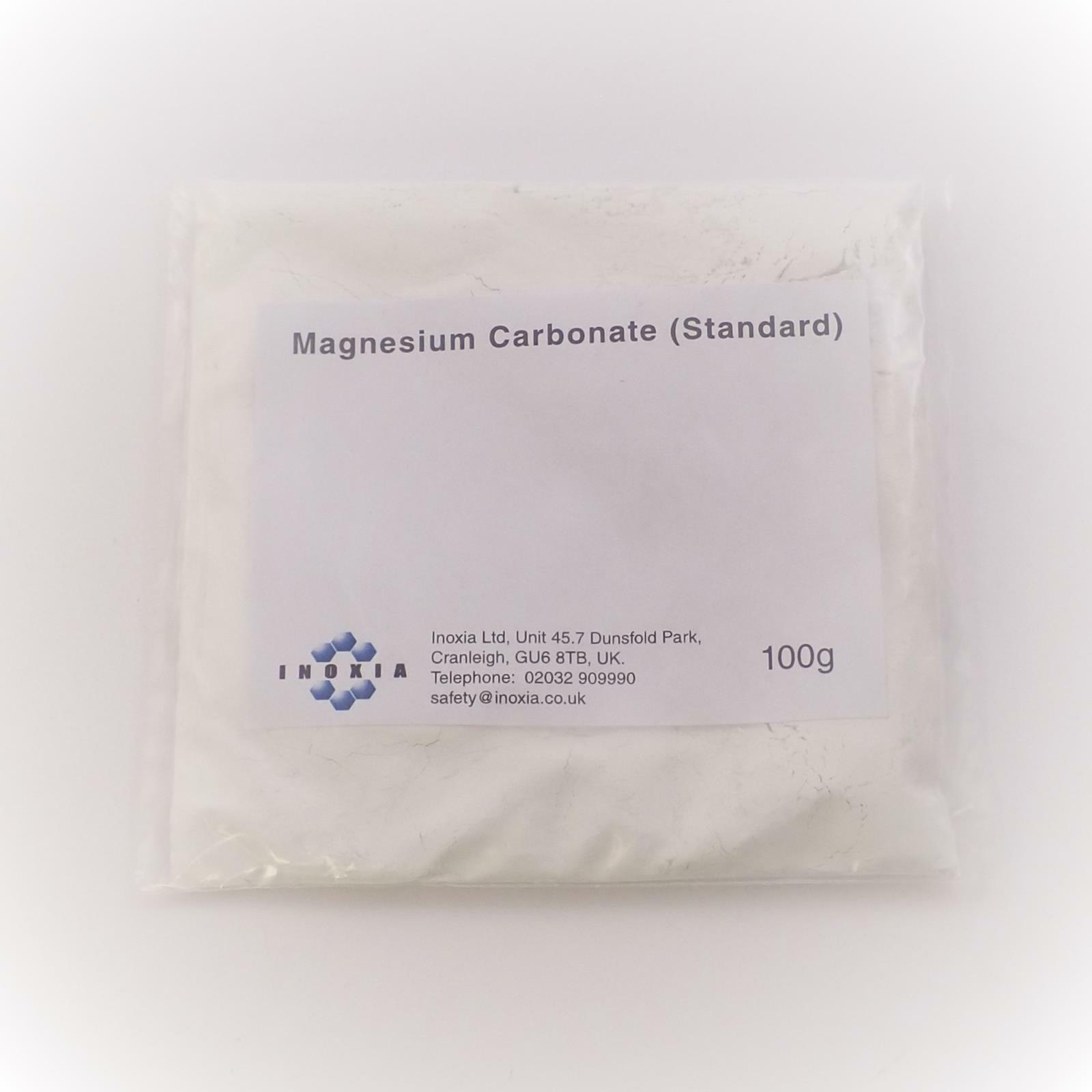 Standard Magnesium carbonate fine powder, 100g (Hydrated, pigment, filler)