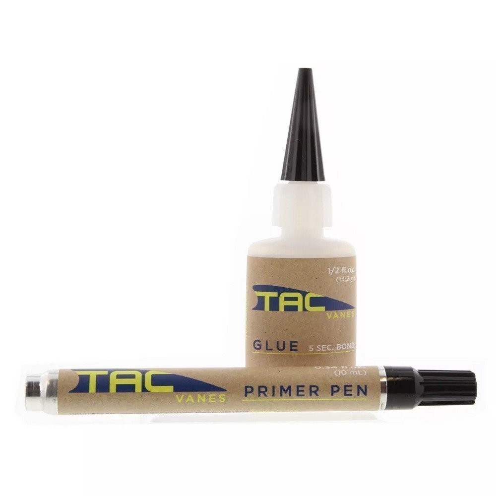 Tac Vanes .5 oz Size Glue Bottle Fletching Adhesion Kit - 80TAC-0016100-1152