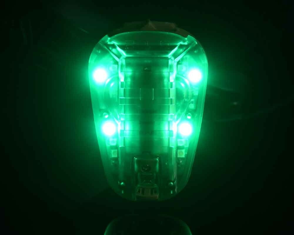 WADSN Tactical IFF LED + IR Helmet Strobe Light IP67 Waterproof Manta