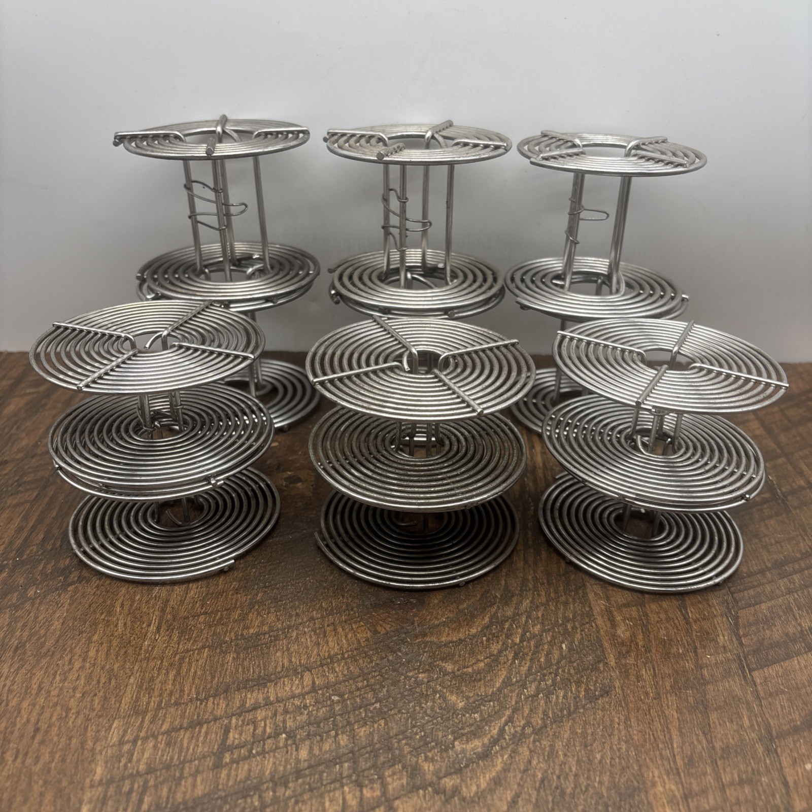 Lot of 12 Developing Reels 120/220 Film Format 2.5” Tall. Unbranded Short Reels.