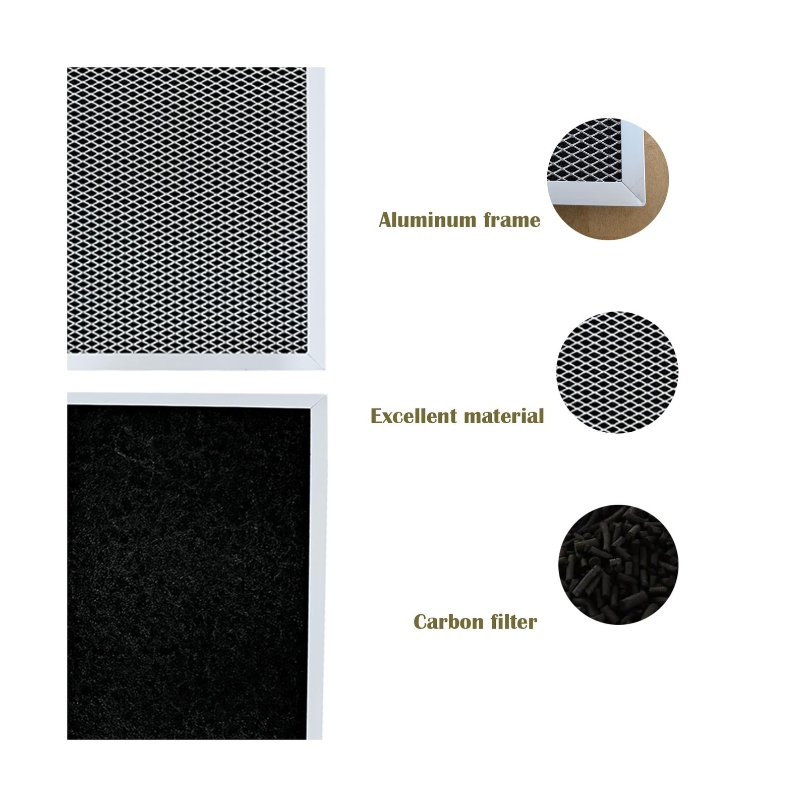 SV02300 Ventilation Air Exchanger Filter: Compatible with Venmar Broan VanEE ...