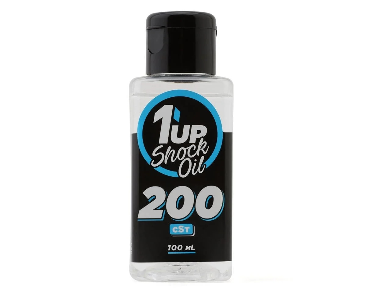 1UP100200 PURE SILICONE SHOCK OIL (100ML) (200CST/20WT)