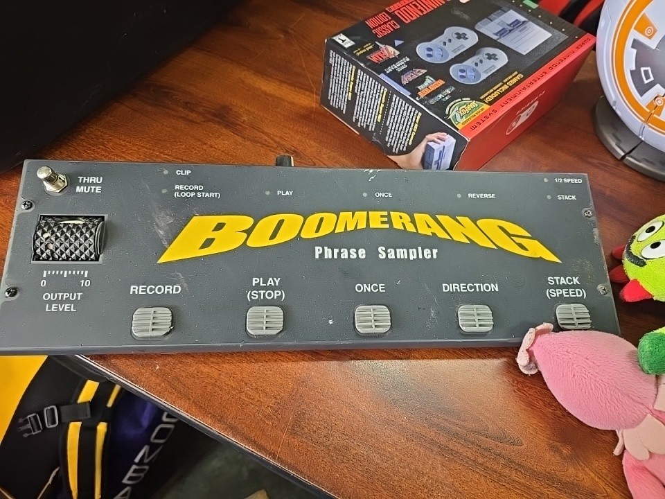 Boomerang Phrase Sampler Effects Pedal