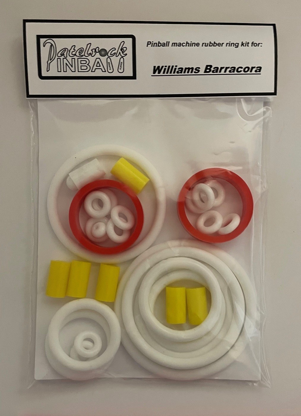 1981 Williams Barracora Pinball Machine Rubber Ring Kit **Customize Your Kit*