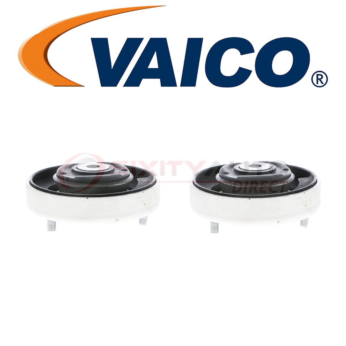 2 pc VAICO Rear Shock Mount for 2009-2010 BMW 528i xDrive 3.0L L6 - xh