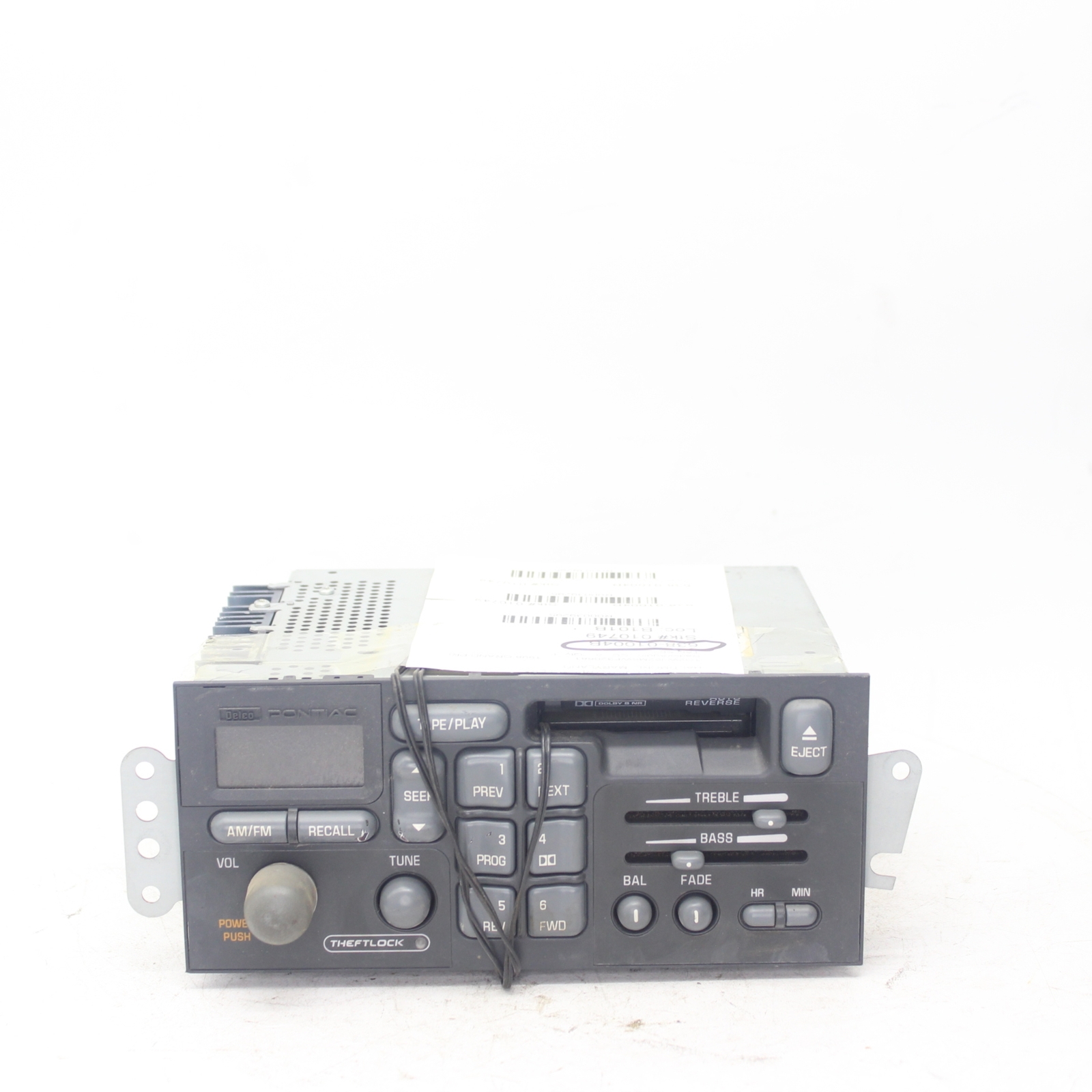 1998 Pontiac Grand Prix Radio Part Number - 638-01004B