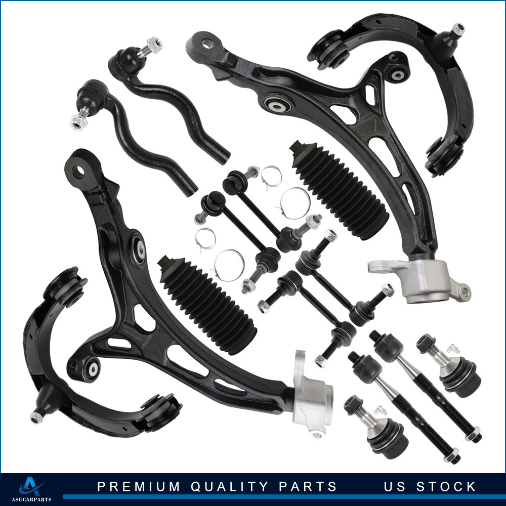 Fit For 2011-15 Jeep Grand Cherokee 16Pcs Front Control Arm Ball Joint Sway Bar