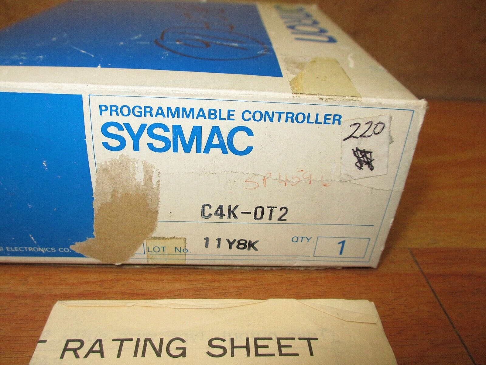 OMRON C4K-OT2 *NEW* Output Module Sysmac Programmable Controller PLC