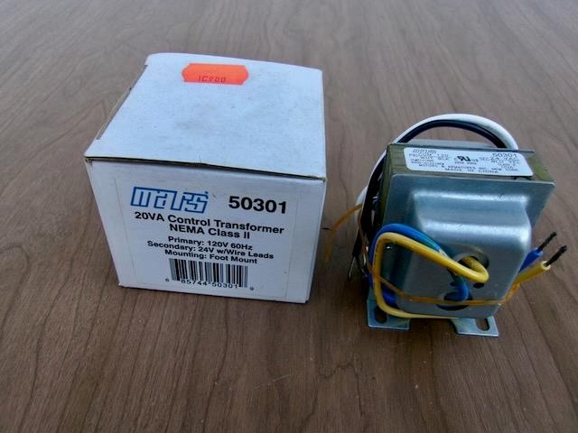 MARS 50301 CONTROL TRANSFORMER 20VA NEMA CLASS II NIB