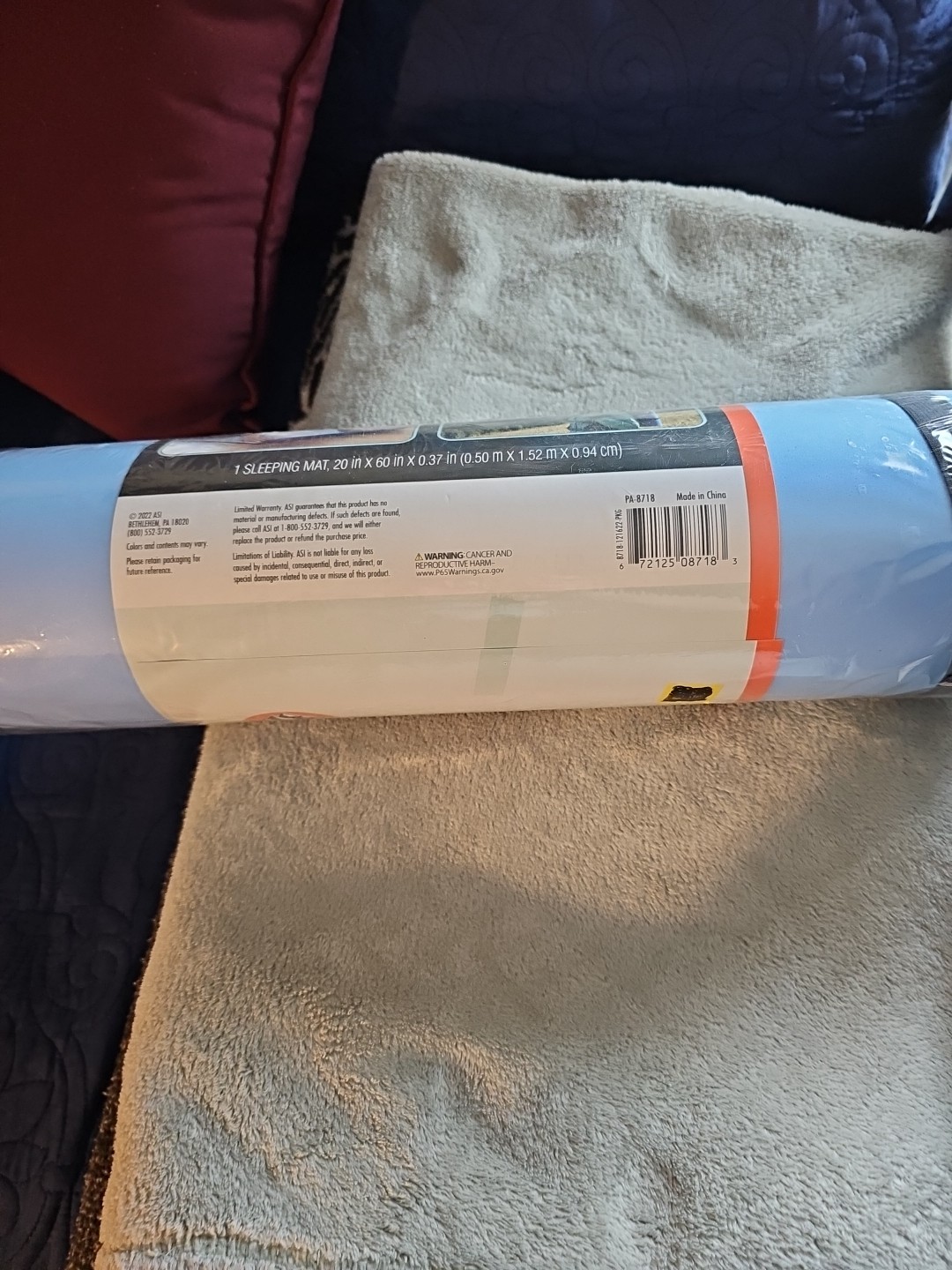 Path & Stream 20" X 60" Sleeping Mat