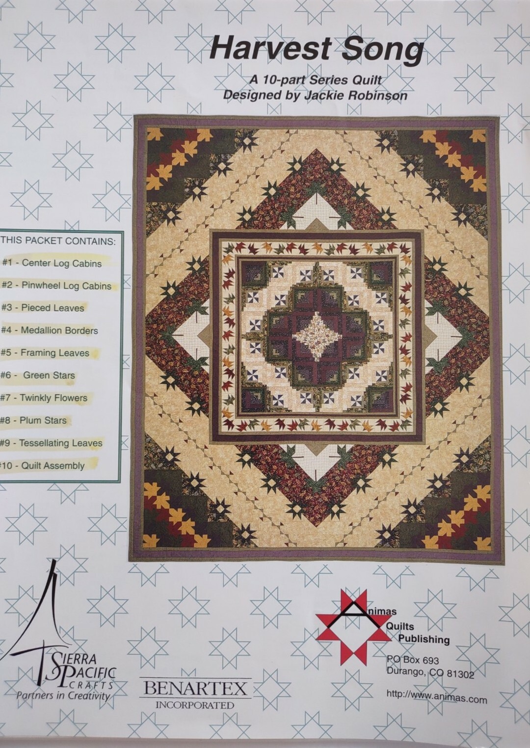 Harvest Song A 10-part Series Quilt by Jackie Robinson