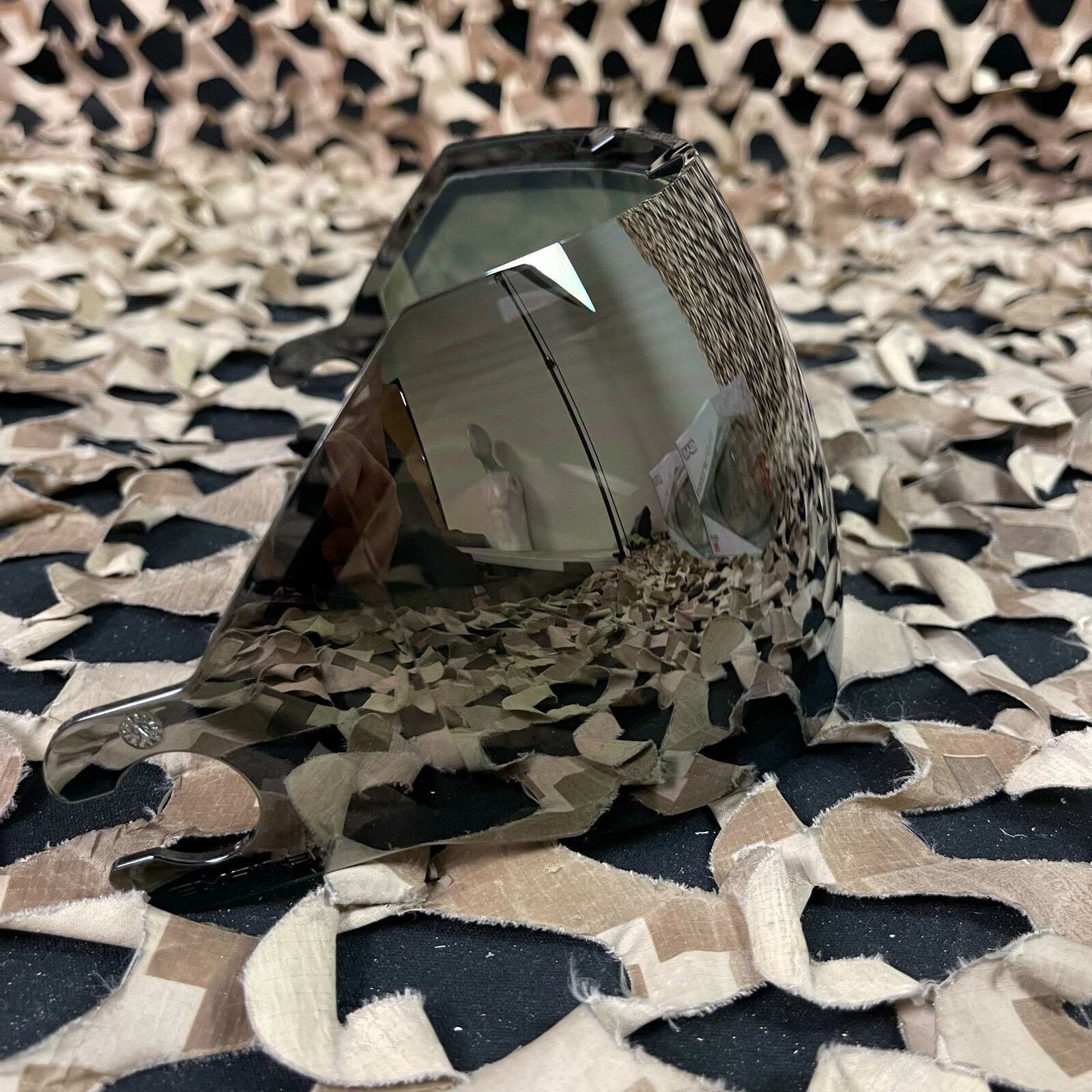 NEW Empire EVS Mask Thermal Lens - Black Chrome Mirror