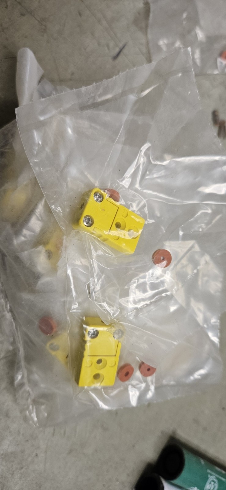 Lot Of 56 Marlin 1060 Thermocouple K Type 21-female 19-male Yellow 16 OF OTHER 1