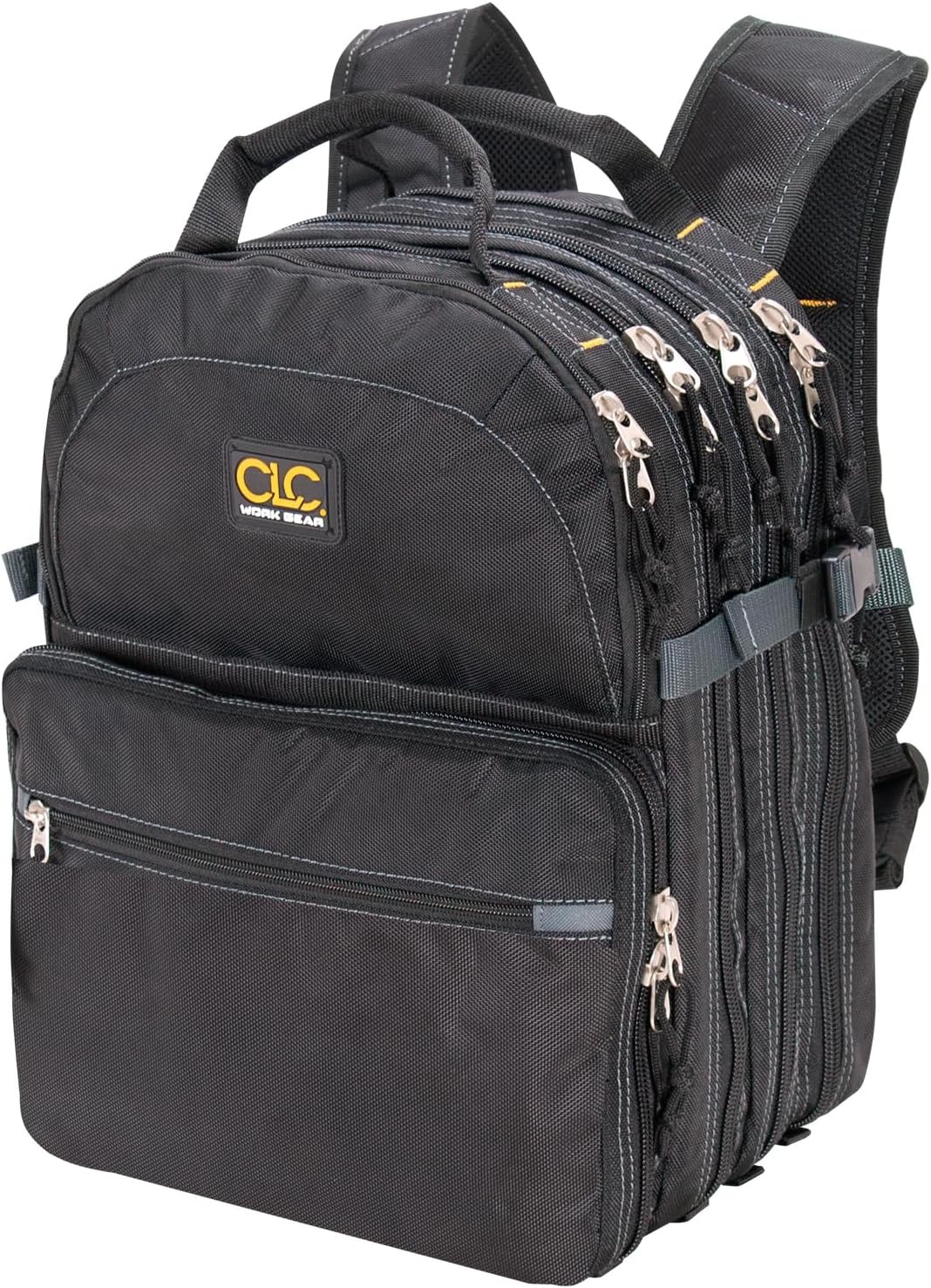 Custom Leathercraft1132 75-Pocket Tool Backpack, NEW