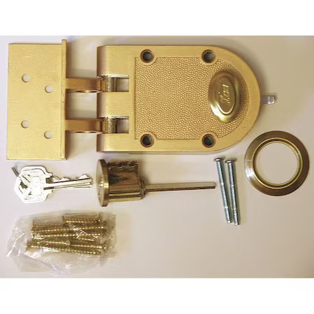Kaba Ilco 530-53-51 Auxiliary Lock, Jimmyproof Deadlock, Bronz