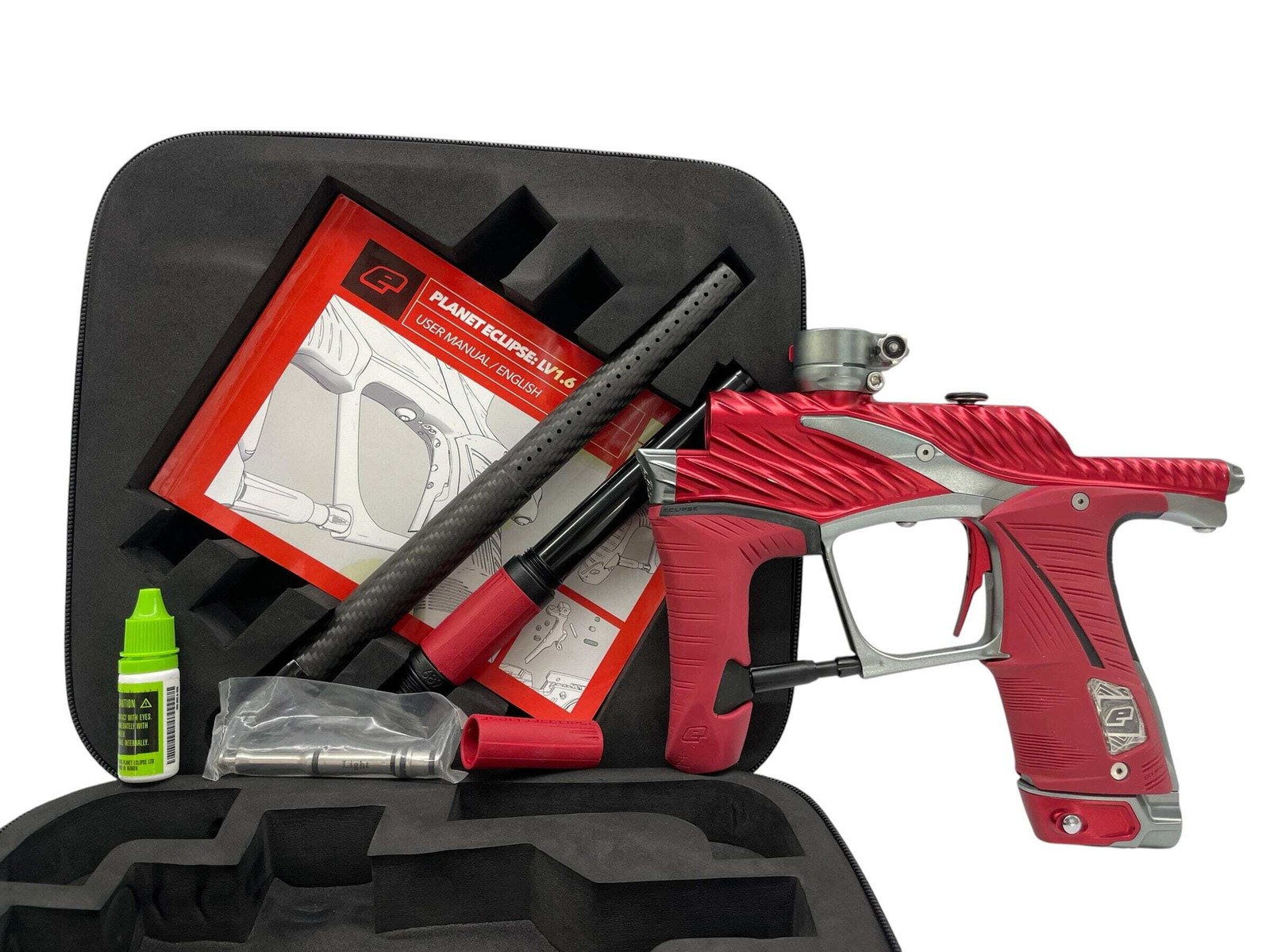 Planet Eclipse TWISTER Lv1.6 Red/Grey Paintball Gun
