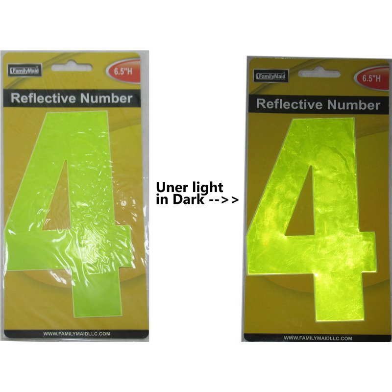 10/pk Multiple Propose 0-9 Reflective Numbers