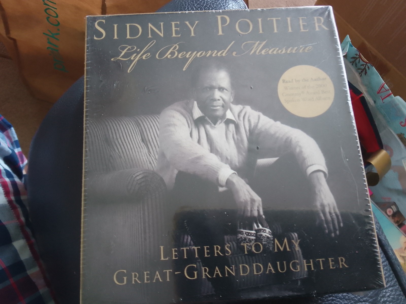 SIDNEY POITIER - LIFE BEYOND MEASURE AUDIOBOOK - 9 CD SET 10.5 HOURS