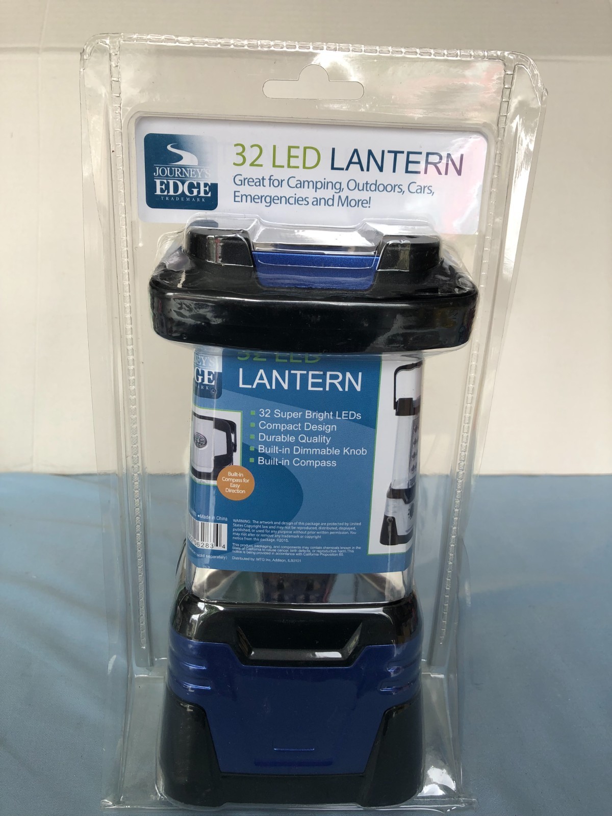 Journey's Edge 32 LED Lantern - BLUE #G11