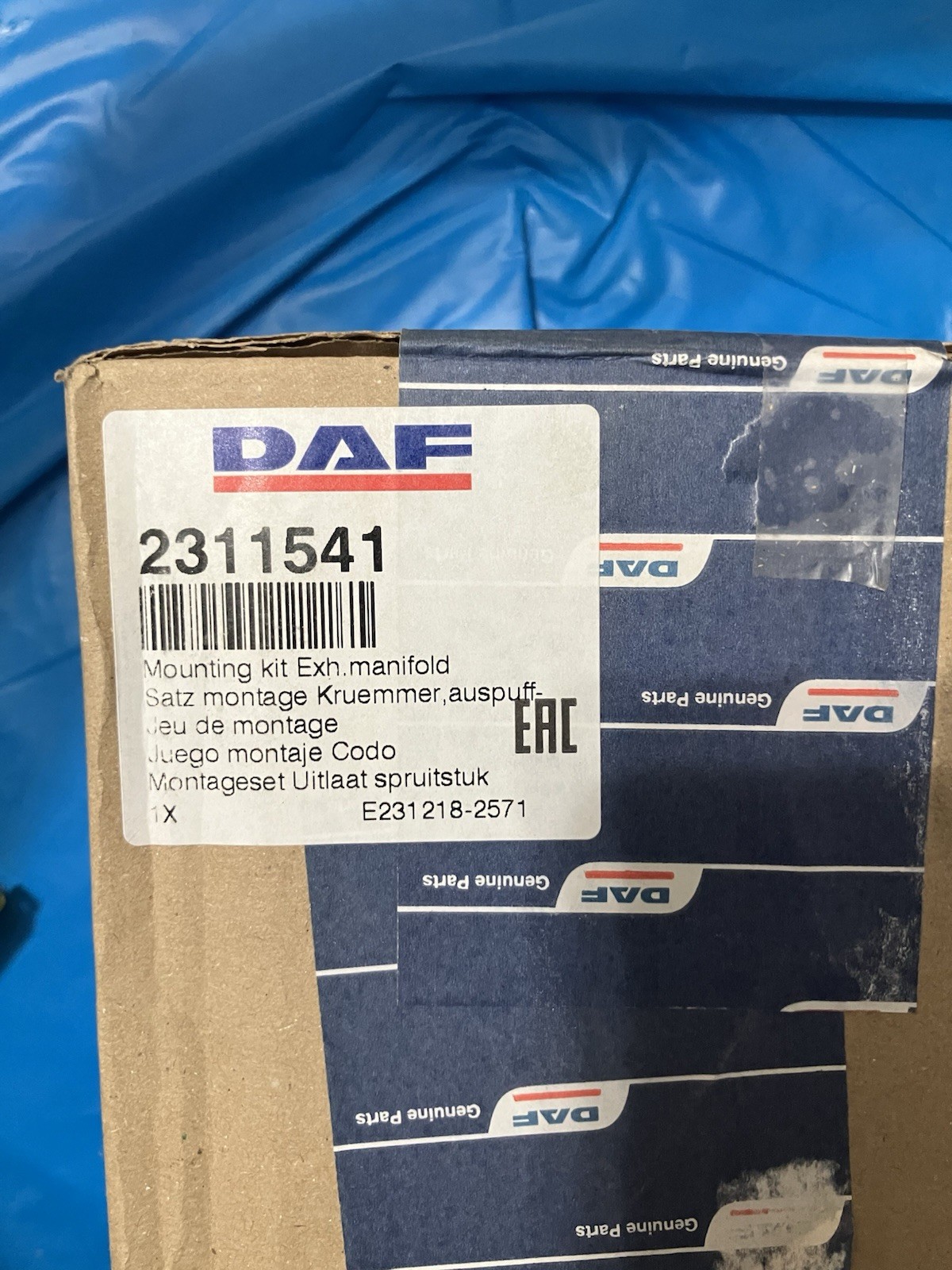Kenworth 2311541PE Kit Exh Manifold Install, Mx13 My13 20