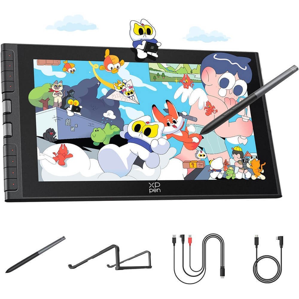 XPPen Artist 12 3rd 11.9" Drawing Tablet with Screen | X4 Pen 16K Pressure