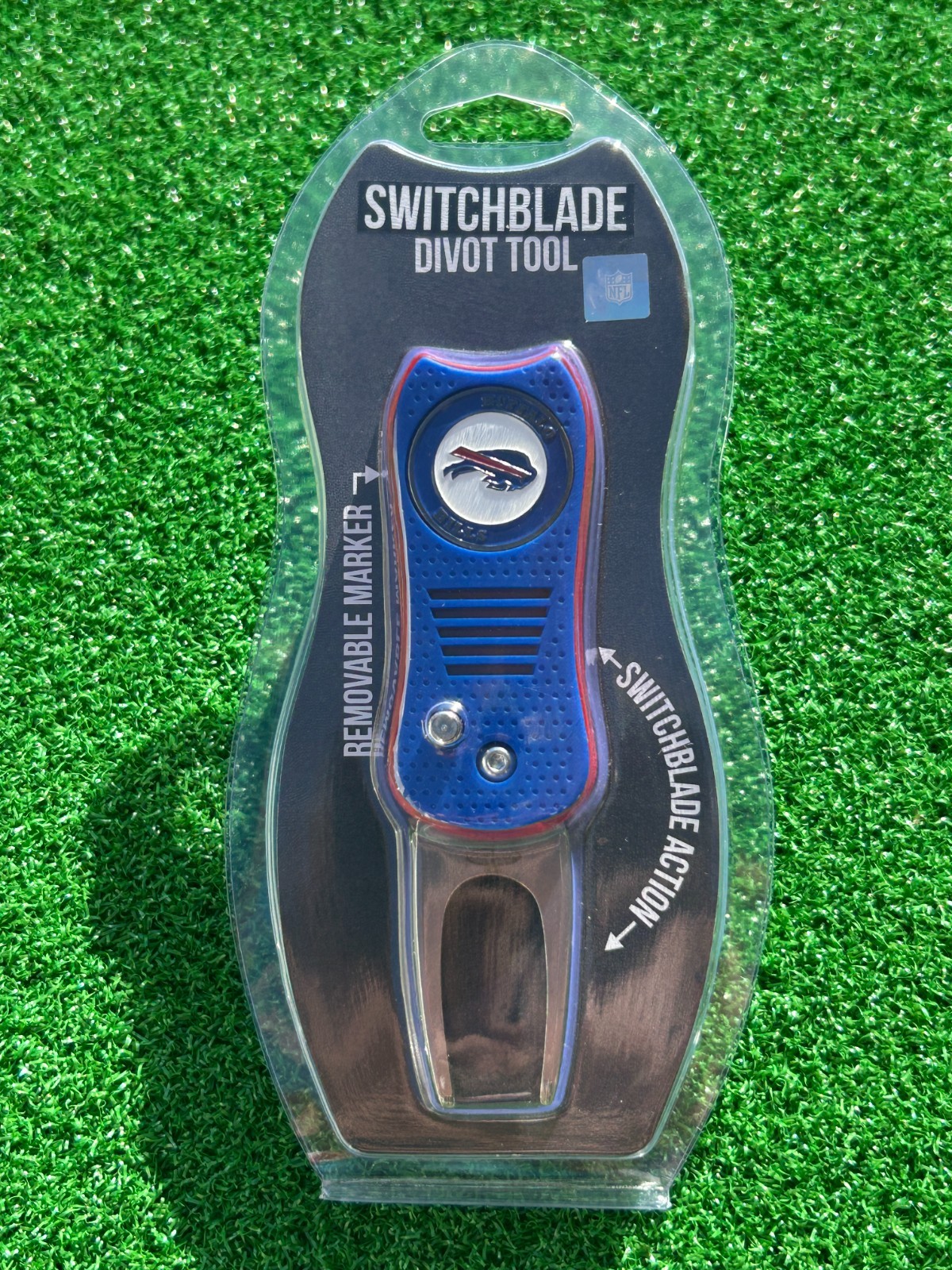 Buffalo Bills Team Golf USA Switchblade Divot Tool w/ Double Sided Marker