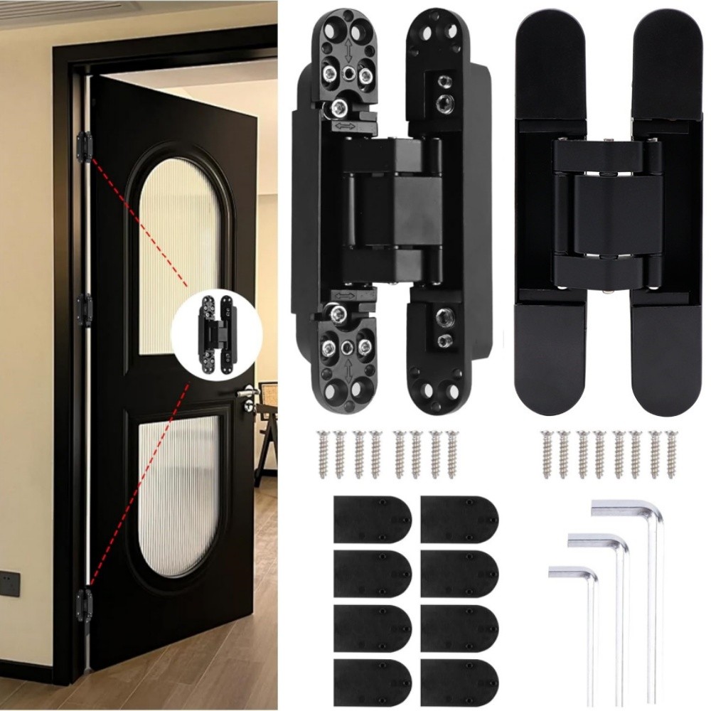 6" Hidden Door Hinge/Concealed Hinges,Invisible Hinges | Invisible Door Silent