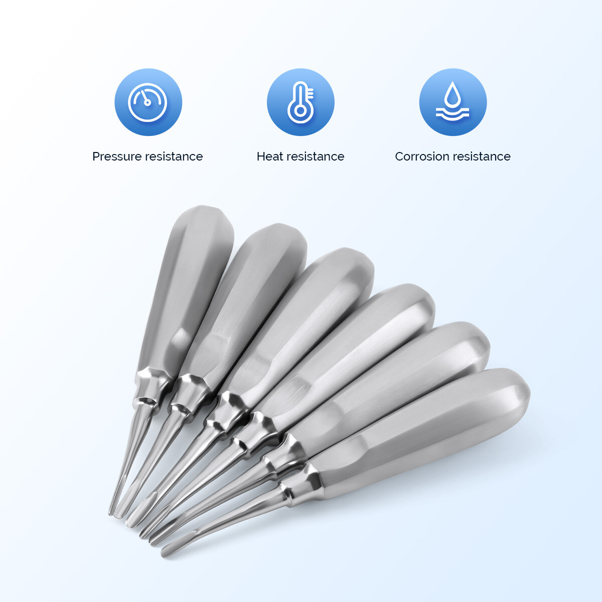 Dental Root Elevators Oral Surgery Luxating Tooth Loosening Implant Instruments