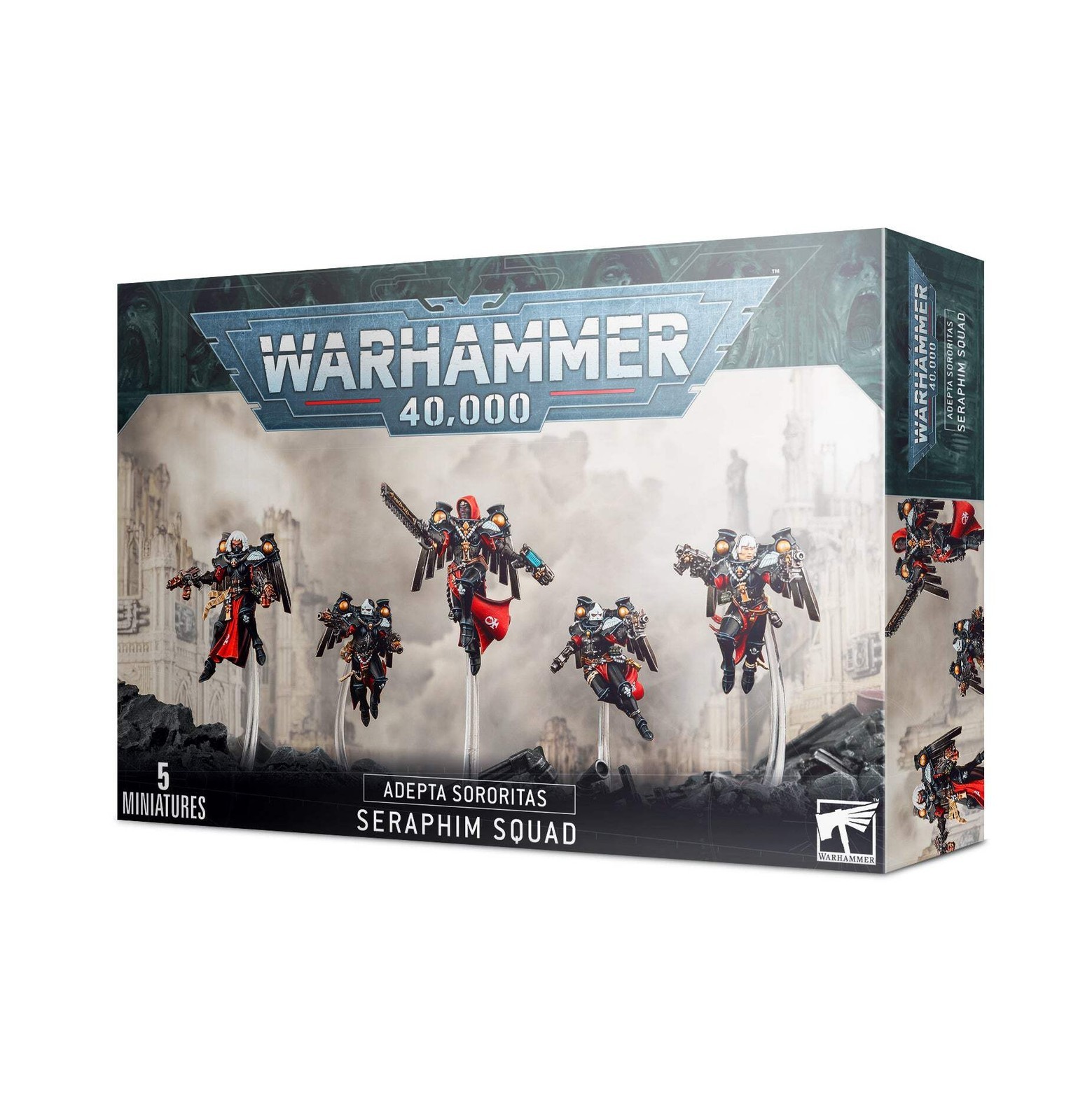Adepta Sororitas Seraphim Squad - Warhammer 40k - Brand New! 52-27