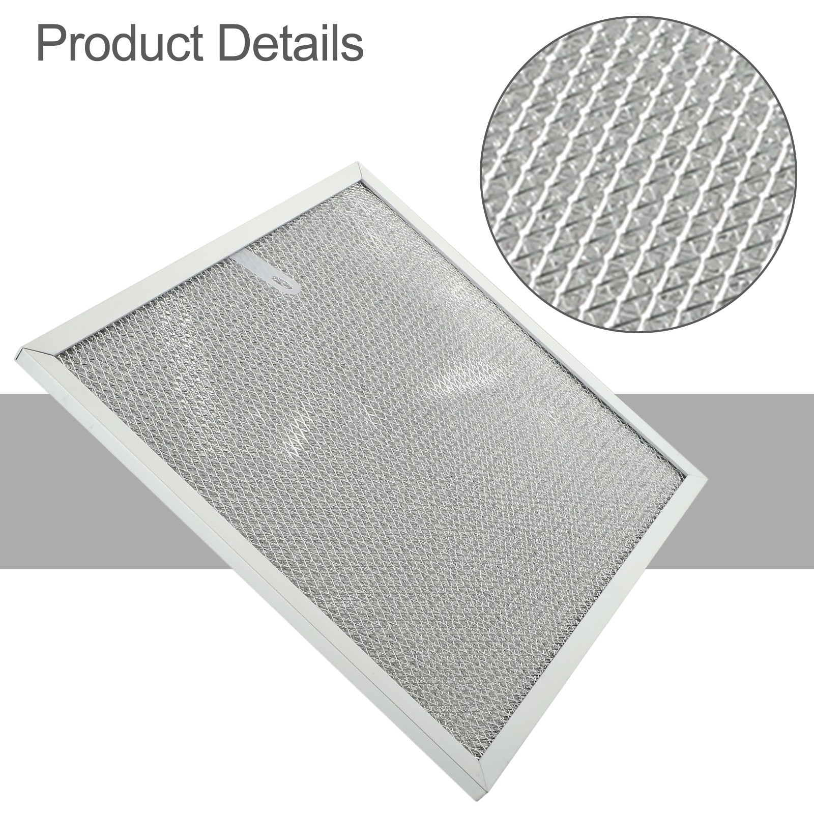 Long lasting Range Hood Metal Filter Optimal Performance Easy Installation