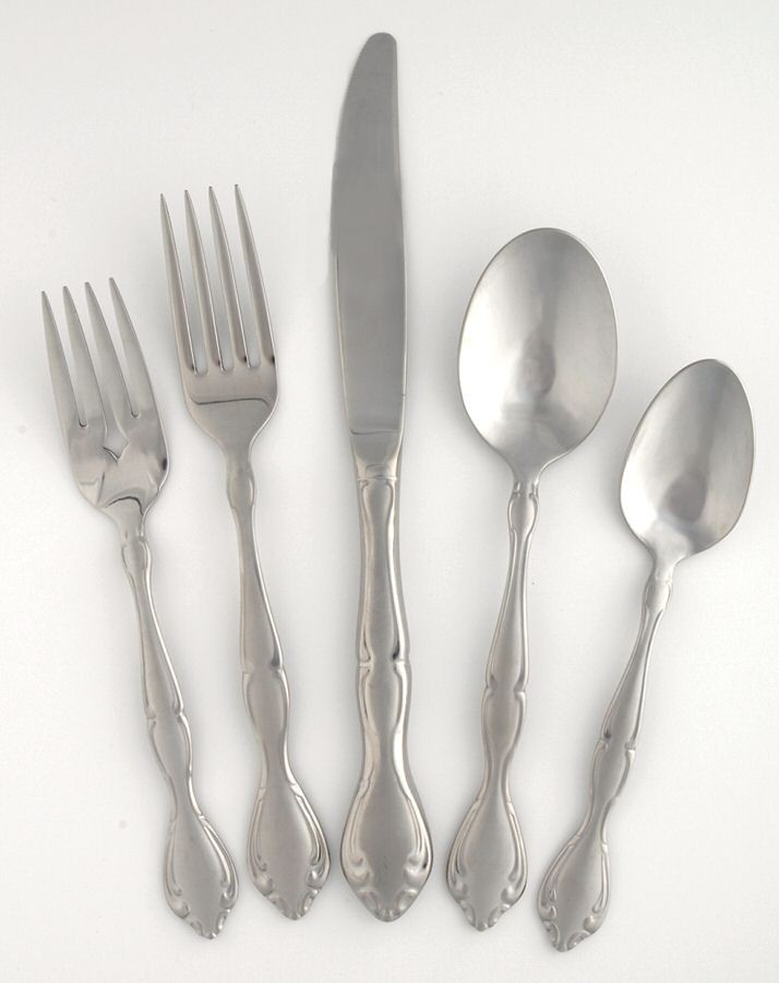 Oneida Silver Satin Cantata  5 Piece Place Setting 6057147