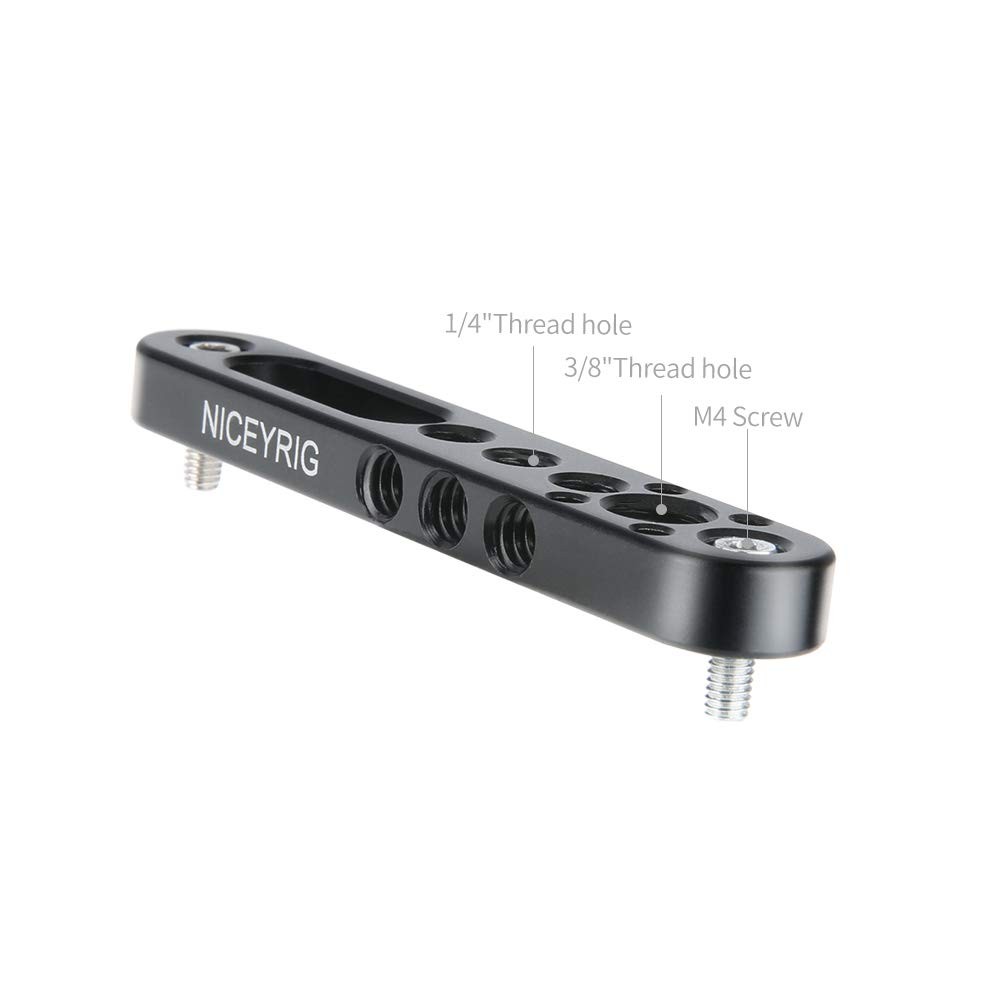 Multi-Functional Mounting Cheese Plate Bar with 1/4'' 3/8'' Threads