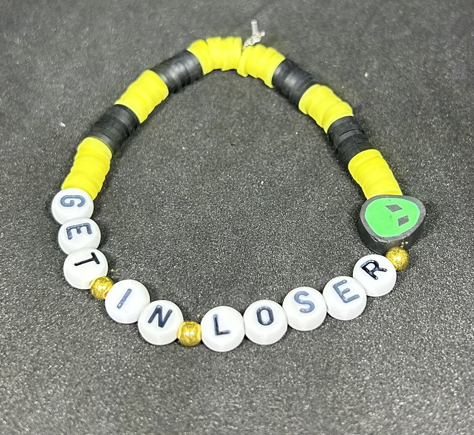 Get In Loser (Alien) Heishi Bracelet