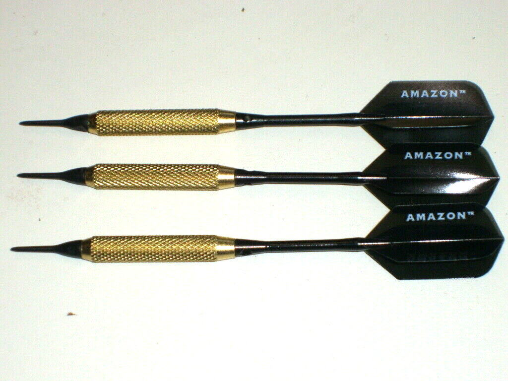 Soft Tip Darts New, 18 Gram Brass with Aluminum Shafts #3309