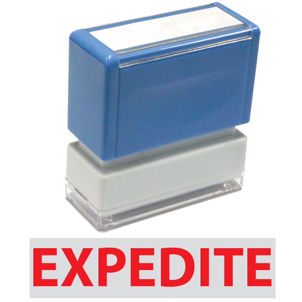 Expedite - JYP PA1040 Pre-Inked Rubber Stamp (Red Ink)