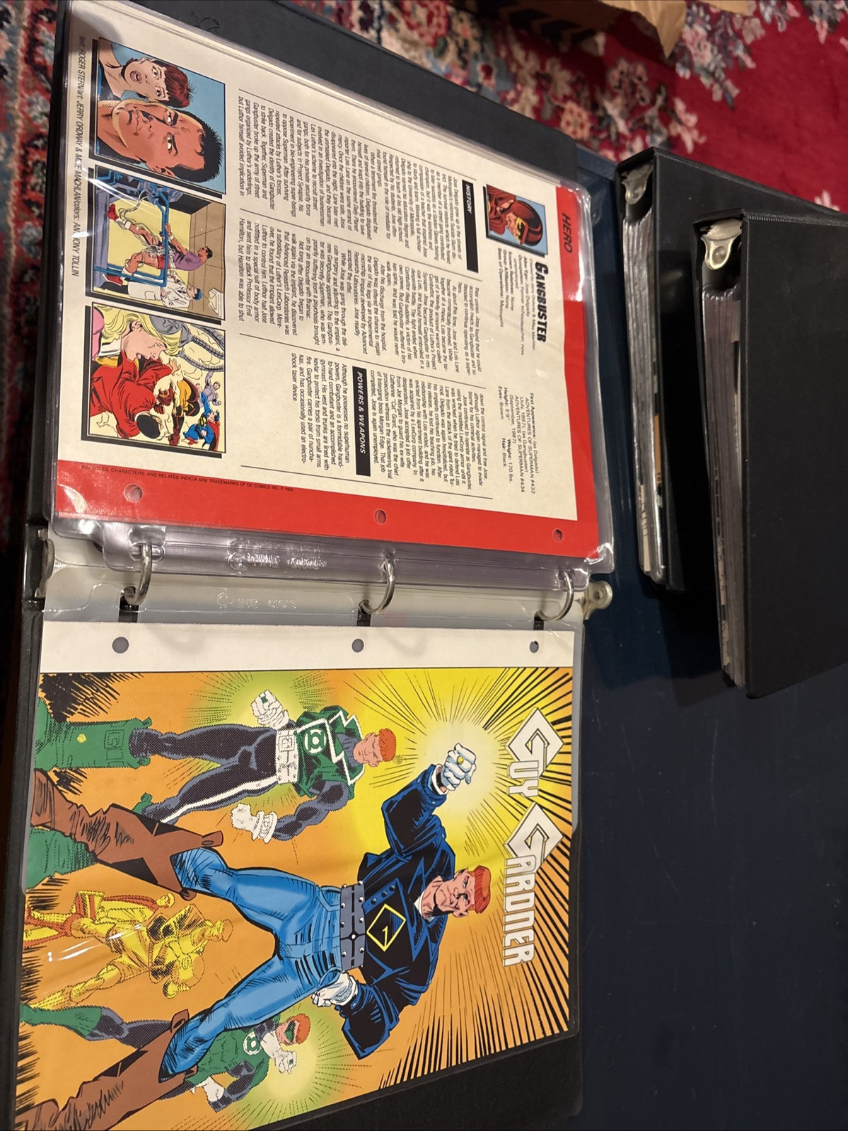 Comic Book Bio Binder