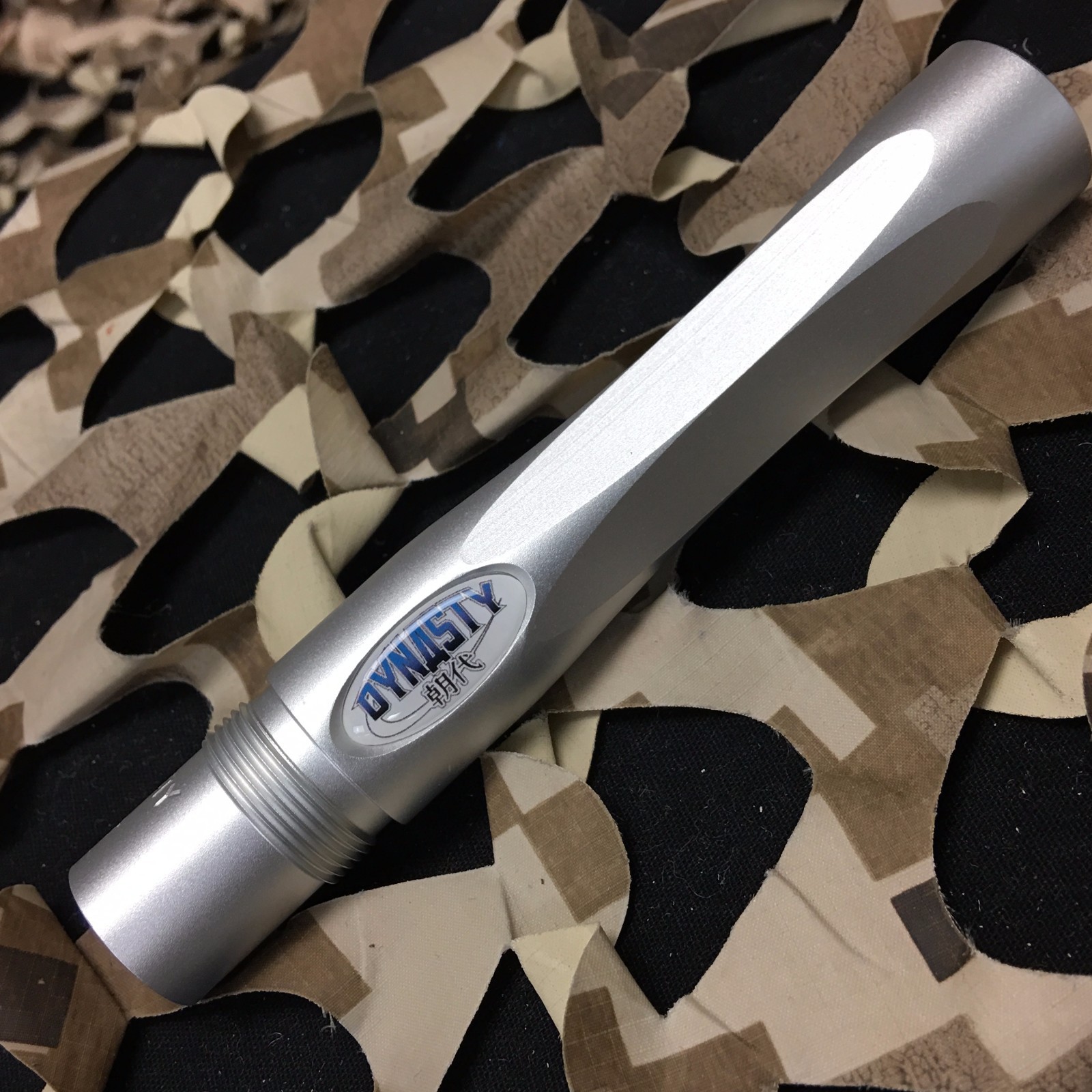 Custom Products 2 Piece Dynasty Champions Barrel Back - Dust Silver .689 Cocker