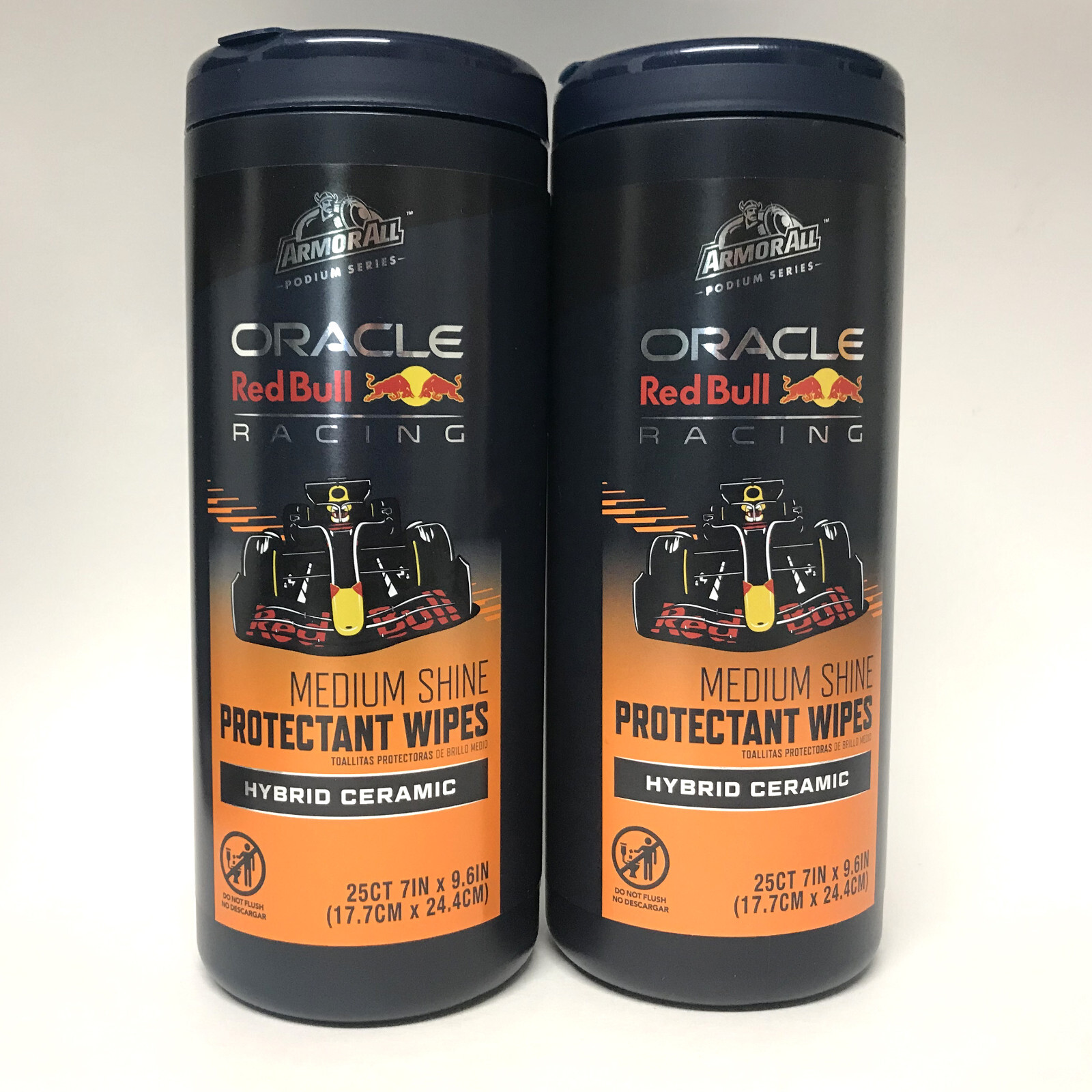 2 Pack X Armor All CAR PROTECTANT WIPES, 25ct ea | Podium Series Hybrid Ceramic