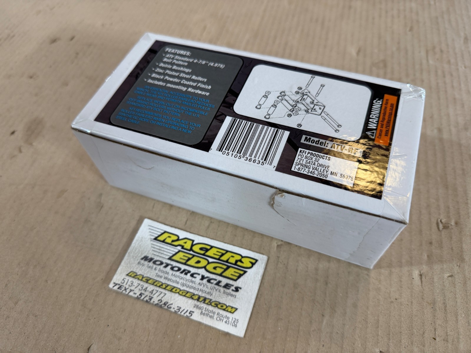 Winch KFI ATV UTV Roller Fairlead ATV-RF