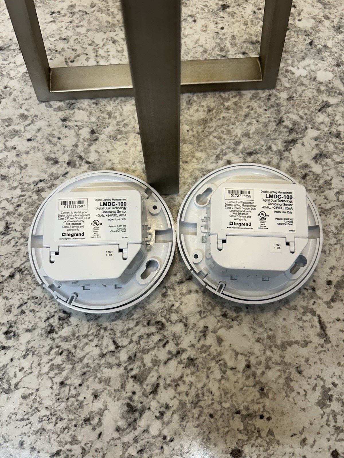 Wattstopper LMDC-100 Digital Dual Technology Ceiling Occupancy Sensor Lot of 2.